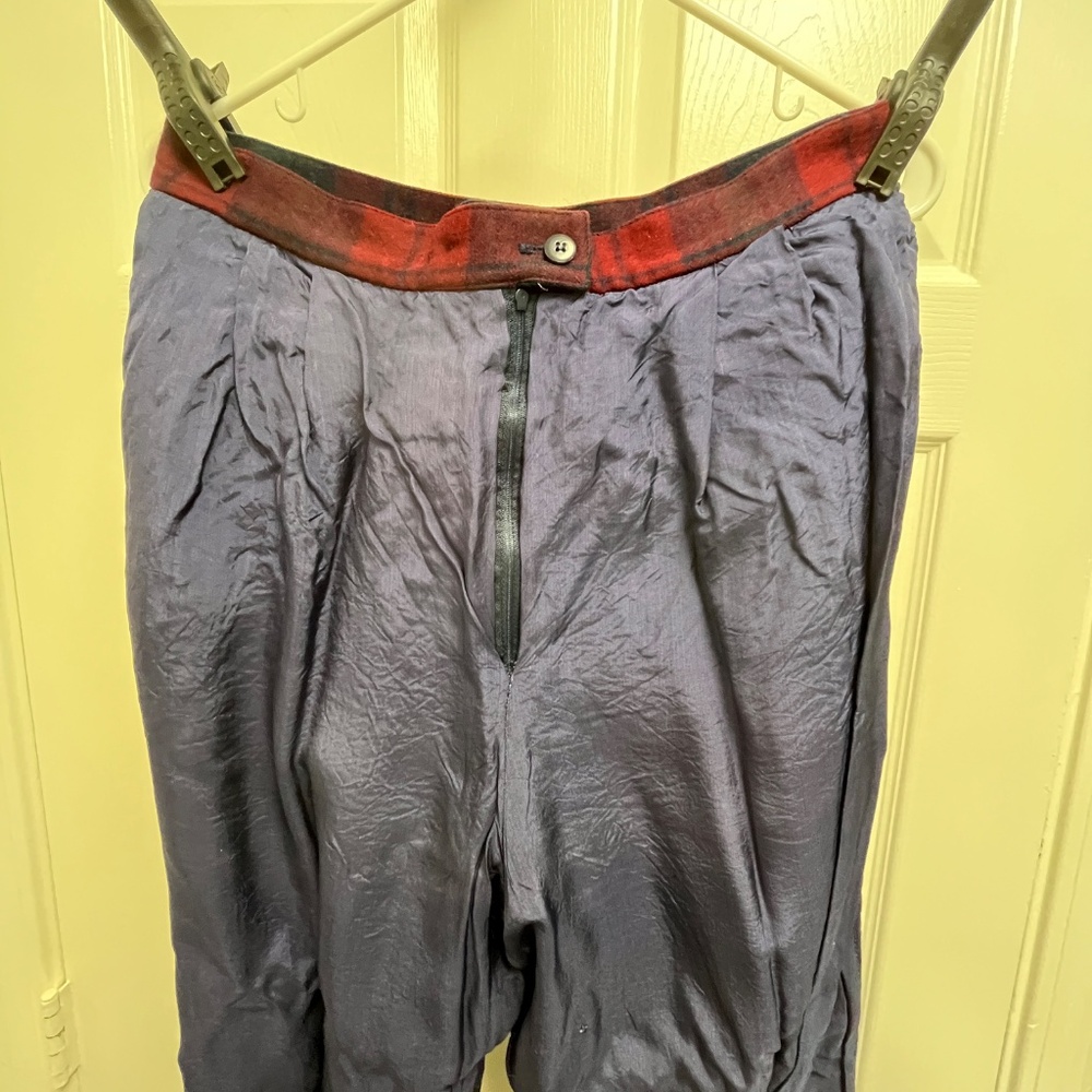 VTG Giorgio Sant' Angelo Wool Plaid Lined 14 x 27.5L - Picture 10 of 16
